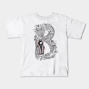 Letter B (Buu&Luu Alphabet) Kids T-Shirt